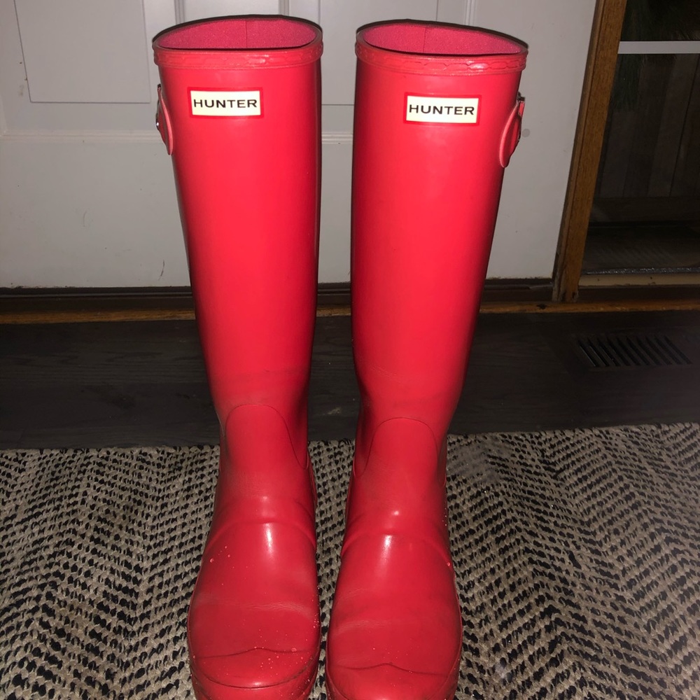 Hunter Boots size 8